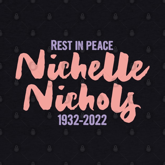 RIP Nichelle Nichols by Myteeshirts